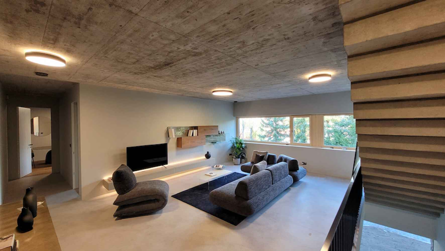 kruhová svítidla Halla Rundo od TeTo-LIGHTING krásně osvítí každý prostor, i ten industriální