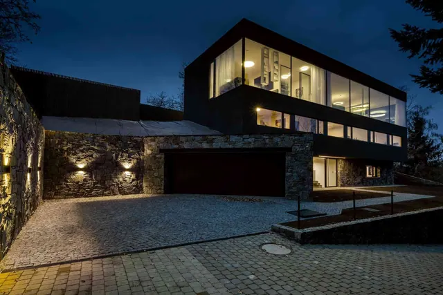 Air Villa Prague, osvětlení TeTo-LIGHTING od českého výrobce Halla